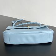 Bottega Veneta Madison Bag Blue 27x16x6cm - 5