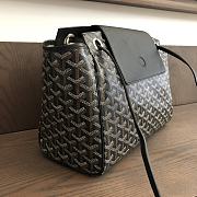 Goyard Rouette PM Tote Bag Black 30x22x14cm - 5