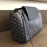 Goyard Rouette PM Tote Bag Navy Blue 30x22x14cm - 4