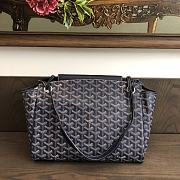 Goyard Rouette PM Tote Bag Navy Blue 30x22x14cm - 3