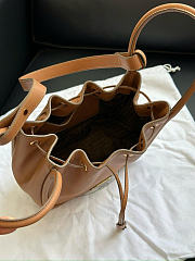 Prada Darling Mini Bucket Caramel Bag 20x20x11cm - 4