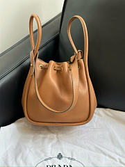 Prada Darling Mini Bucket Caramel Bag 20x20x11cm - 3