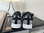 Chanel Knit Trainers Black Sneaker - 3
