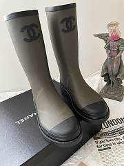 Chanel Rubber Rain Boots - 4
