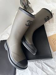 Chanel Rubber Rain Boots - 2