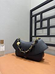 Loewe Medium Ola Bag Smooth Calfskin Black 26x18x13cm - 5