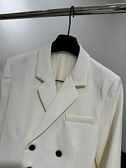 Dior White Blazer  - 4