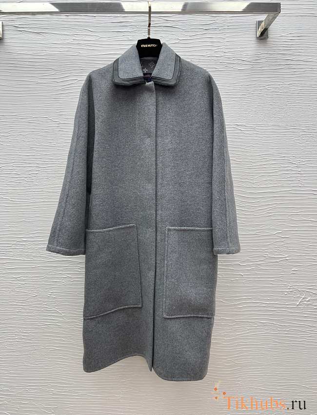 Louis Vuitton LV Removable Collar Double Face Coat - 1