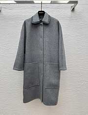Louis Vuitton LV Removable Collar Double Face Coat - 1
