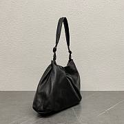 The Row Samia Bag Black Leather 47x30x8cm - 6