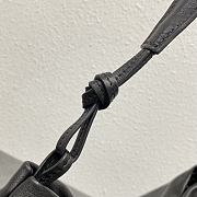 The Row Samia Bag Black Leather 47x30x8cm - 4