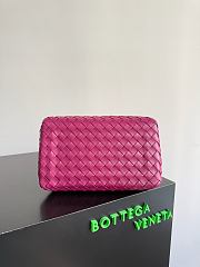 Bottega Veneta Medium Andiamo Parachute Tote Fuchsia 30x26x20cm - 4