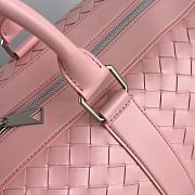 Bottega Veneta Intrecciato Cabin Duffle Pink 55x29x24cm - 2