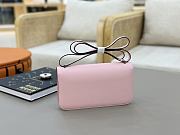 Hermes Constance Bag Pink Epsom Silver 24x13x4cm - 5