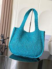 Celine Large Hobo Panier Raffia 53x34x11cm - 4