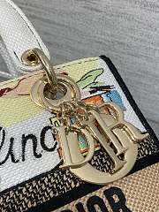 Dior Lady D-Lite Portofino White 24x11x20cm - 3