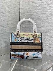 Dior Lady D-Lite Portofino White 24x11x20cm - 4