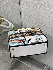 Dior Lady D-Lite Portofino White 24x11x20cm - 2