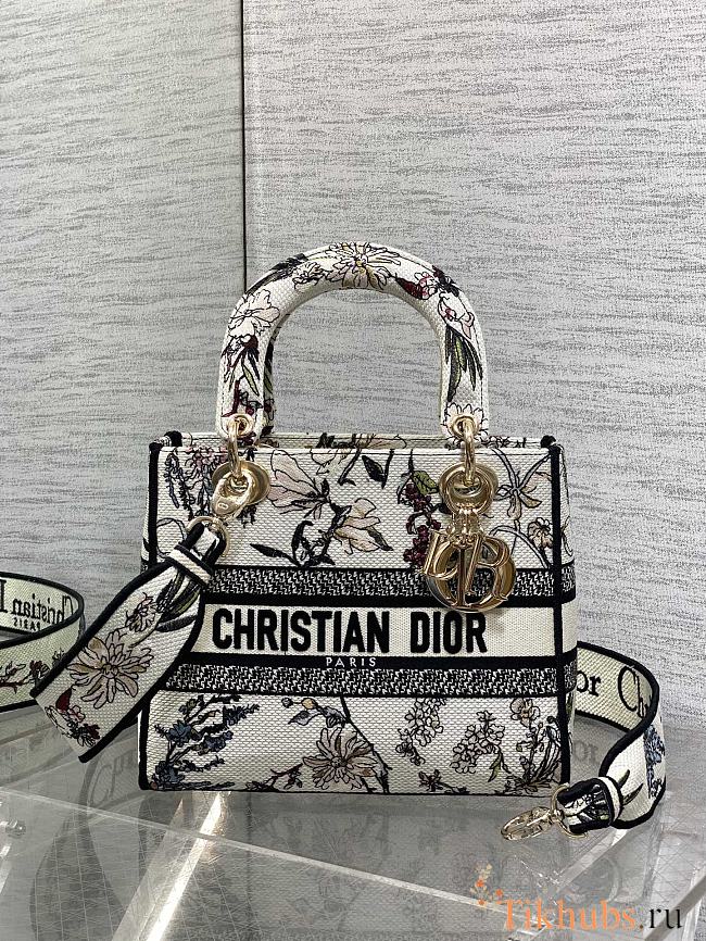 Dior Lady D-Lite White Flower 24x11x20cm - 1