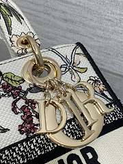 Dior Lady D-Lite White Flower 24x11x20cm - 3