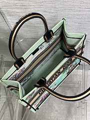 Dior Souvenir Medium Dior Book Tote Natural Raffia 36cm - 6