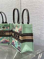 Dior Souvenir Medium Dior Book Tote Natural Raffia 36cm - 4