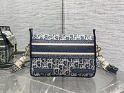 Dior Small DiorCamp Bag Chambray Oblique Bag 23x8x15cm - 6