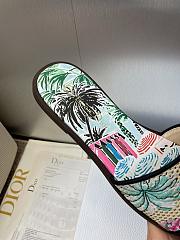 Dior Souvenir Dway Slide Natural Raffia - 4