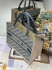 Dior Dioramour Medium Book Tote Chambray 36cm - 5