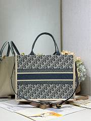 Dior Dioramour Medium Book Tote Chambray 36cm - 3