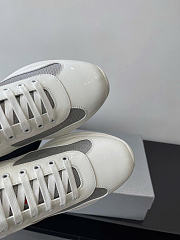 Prada America's Cup Soft Rubber And Bike Fabric Sneakers White - 5