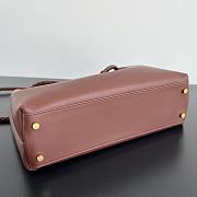 Bottega Veneta Medium Andiamo Redstone Wine 32.5x24x12cm - 5