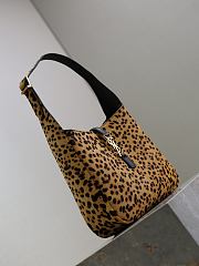 YSL Le 5 à 7 Hobo Bag Leopard 23x22x8.5cm - 5