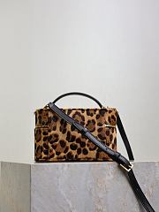 YSL Vanity Bag in Leopard-Print Calf Hair 18x11x6cm - 6
