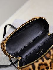 YSL Vanity Bag in Leopard-Print Calf Hair 18x11x6cm - 3