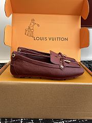 Louis Vuitton LV Mocassino Flore Burgundy - 3