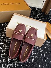 Louis Vuitton LV Mocassino Flore Burgundy - 2