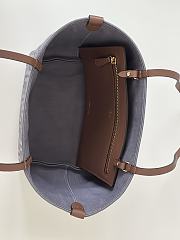 Fendi Small Roll Blue Denim FF Reversible 23x19.5x15cm - 3