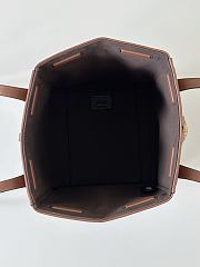 Fendi Origami Mini Blue Denim Bag 15x15x18.5cm - 6
