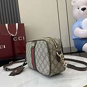 Gucci Ophidia Small Camera Bag Brown 24x15x7cm - 6