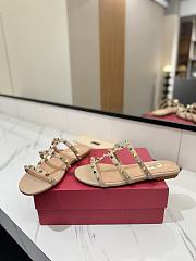 Valentino Rockstud Leather Sandal - 5