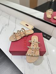 Valentino Rockstud Leather Sandal - 2