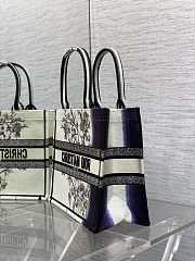 Dior Medium Book Tote Multicolor Pivoine 36x27.5x16.5cm - 6
