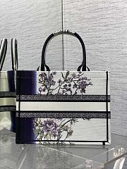 Dior Medium Book Tote Multicolor Pivoine 36x27.5x16.5cm - 2