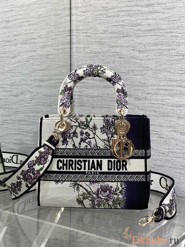 Dior Lady D-lite Multicolor Pivoine 24x11x20cm - 1