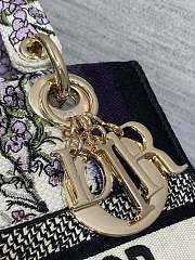 Dior Lady D-lite Multicolor Pivoine 24x11x20cm - 4
