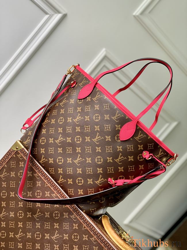 Louis Vuitton LV Neverfull Upside Down MM Pink 31x28x14cm - 1
