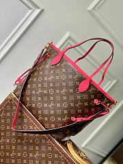 Louis Vuitton LV Neverfull Upside Down MM Pink 31x28x14cm - 1