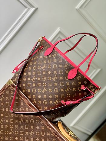 Louis Vuitton LV Neverfull Upside Down MM Pink 31x28x14cm