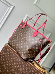 Louis Vuitton LV Neverfull Upside Down MM Pink 31x28x14cm - 4
